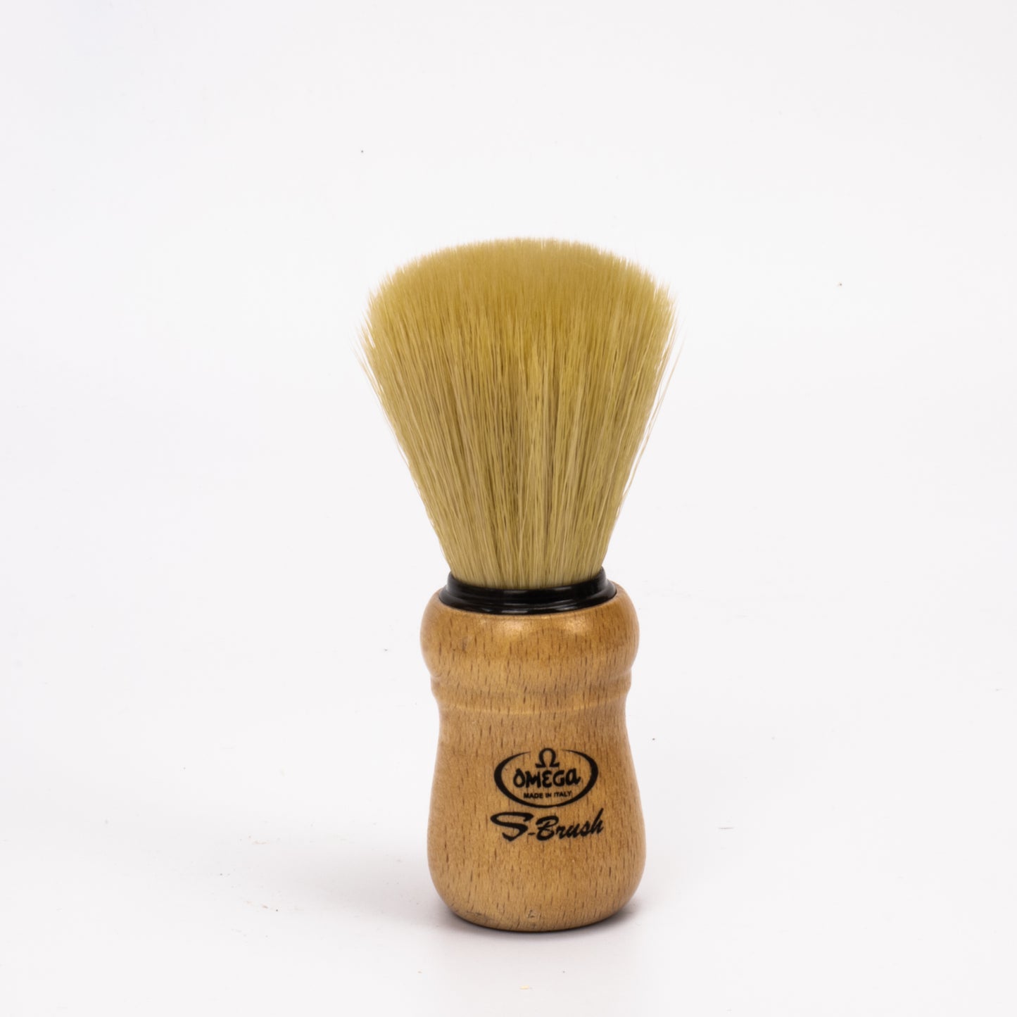 Light Beech Synthetic Shaving Brush