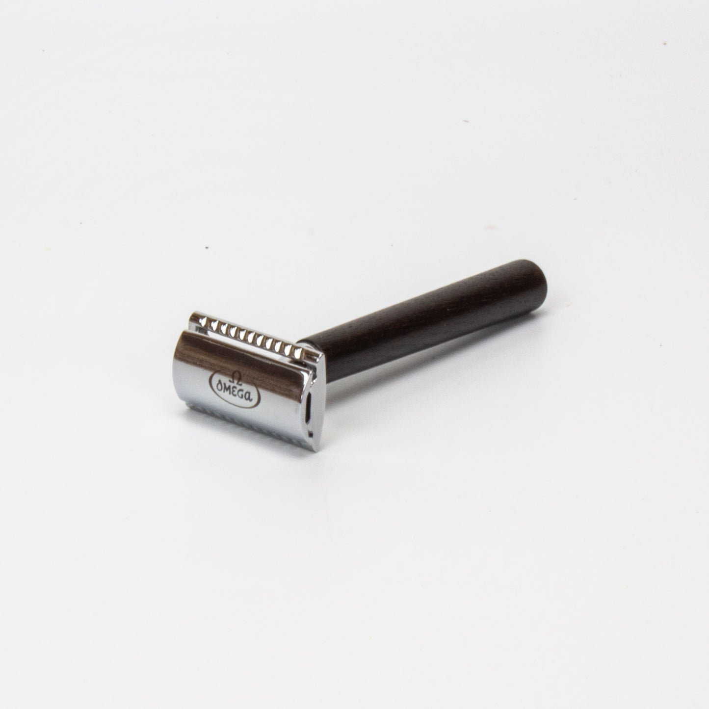 Omega Ovangkol Wood Double Edge Razor