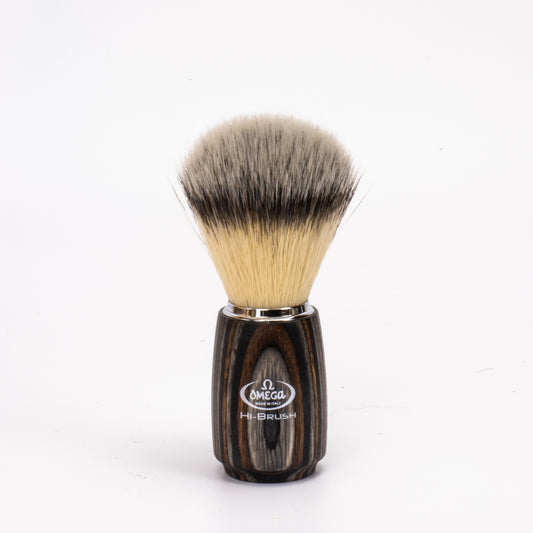 Multi-Wood Synthetic Shaving Brush